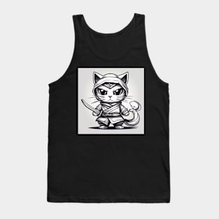 ninja kitten Tank Top